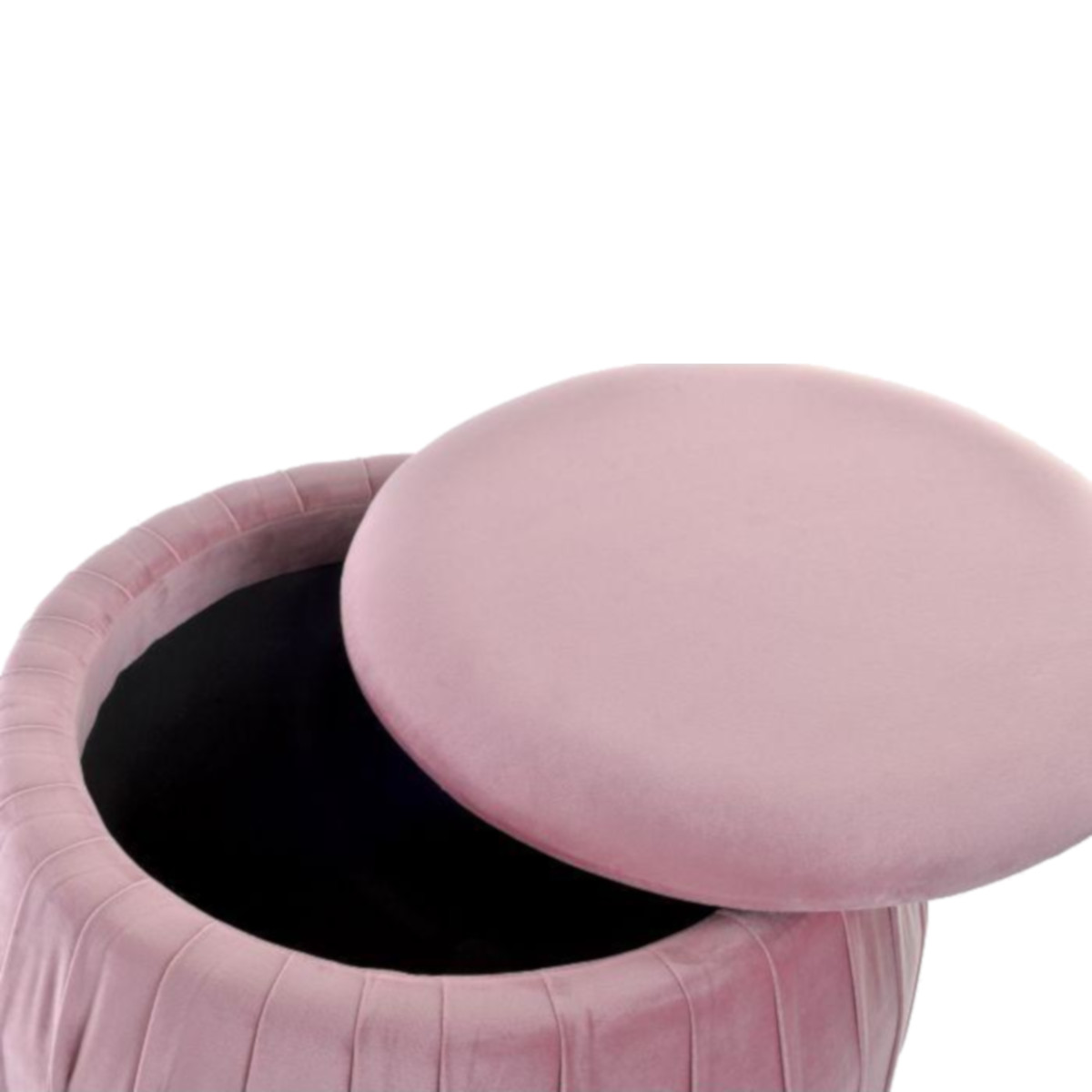 Taburete alto terciopelo rosa - Alquiler de Mobiliario para