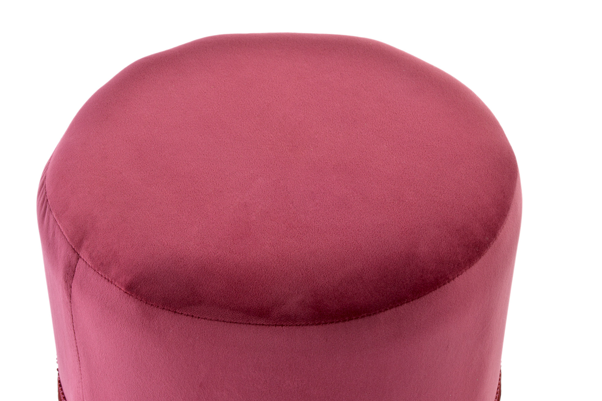 Taburete alto terciopelo rosa - Alquiler de Mobiliario para