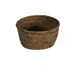 Cesta de pan trenzada