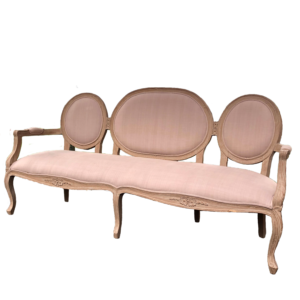 Sillón triple Luis XVI