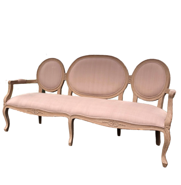 Sillón triple Luis XVI
