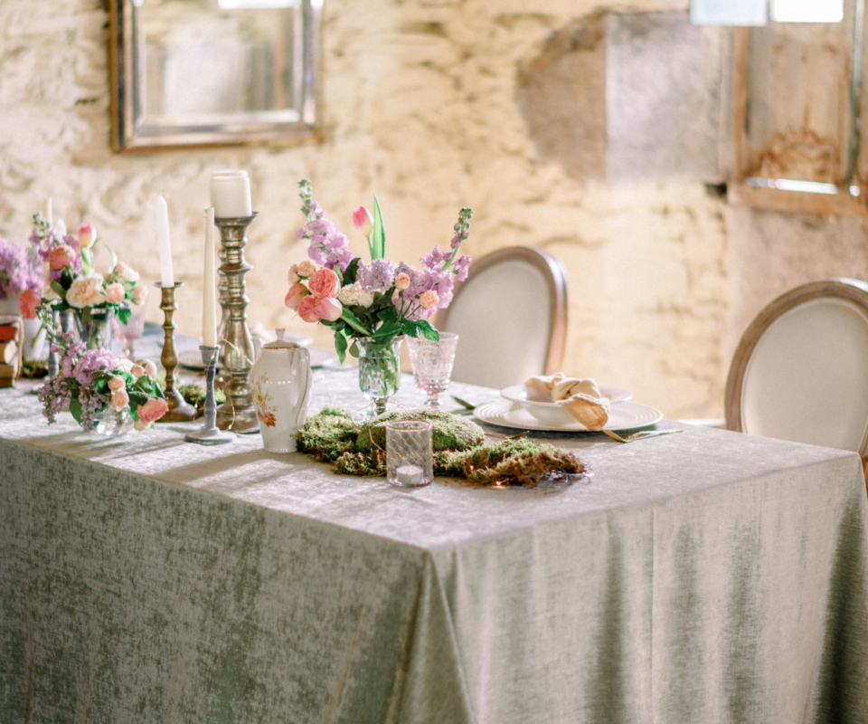 Mesa presidencial - Alquiler de material para bodas