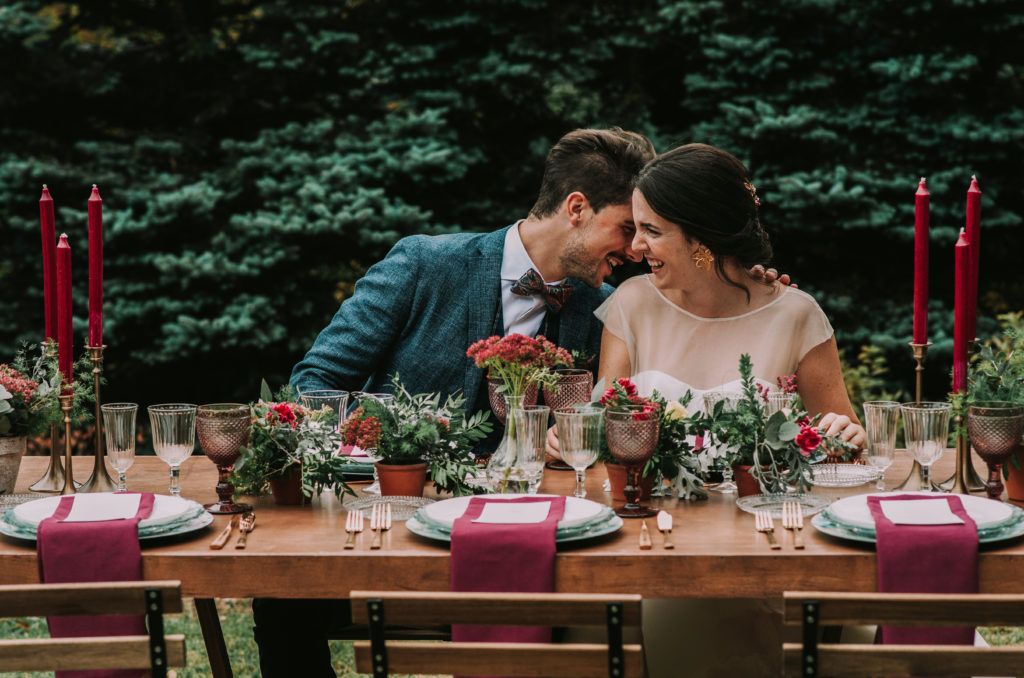 Mesa Presidencial - Una boda sostenible