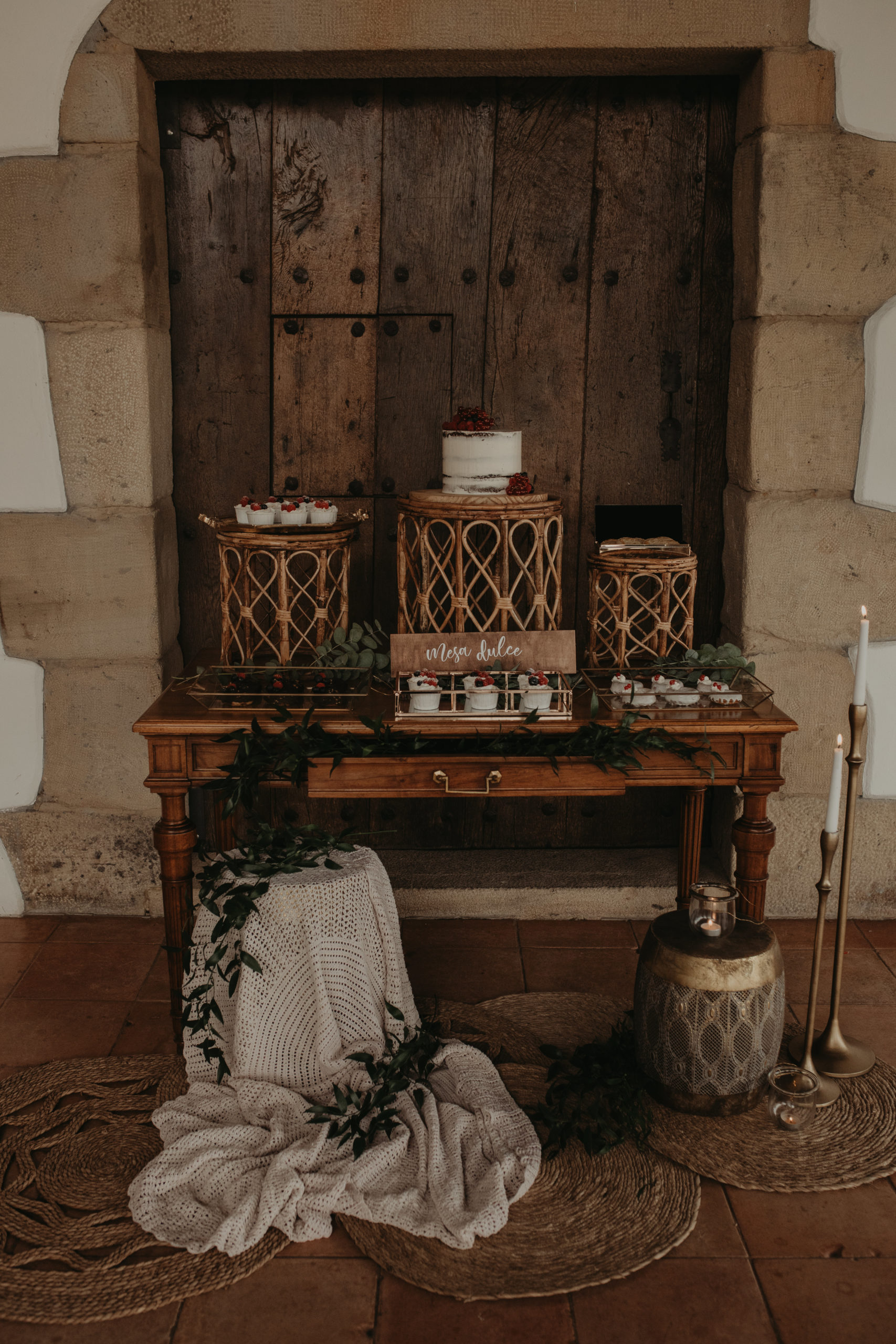 Una mesa dulce para bodas