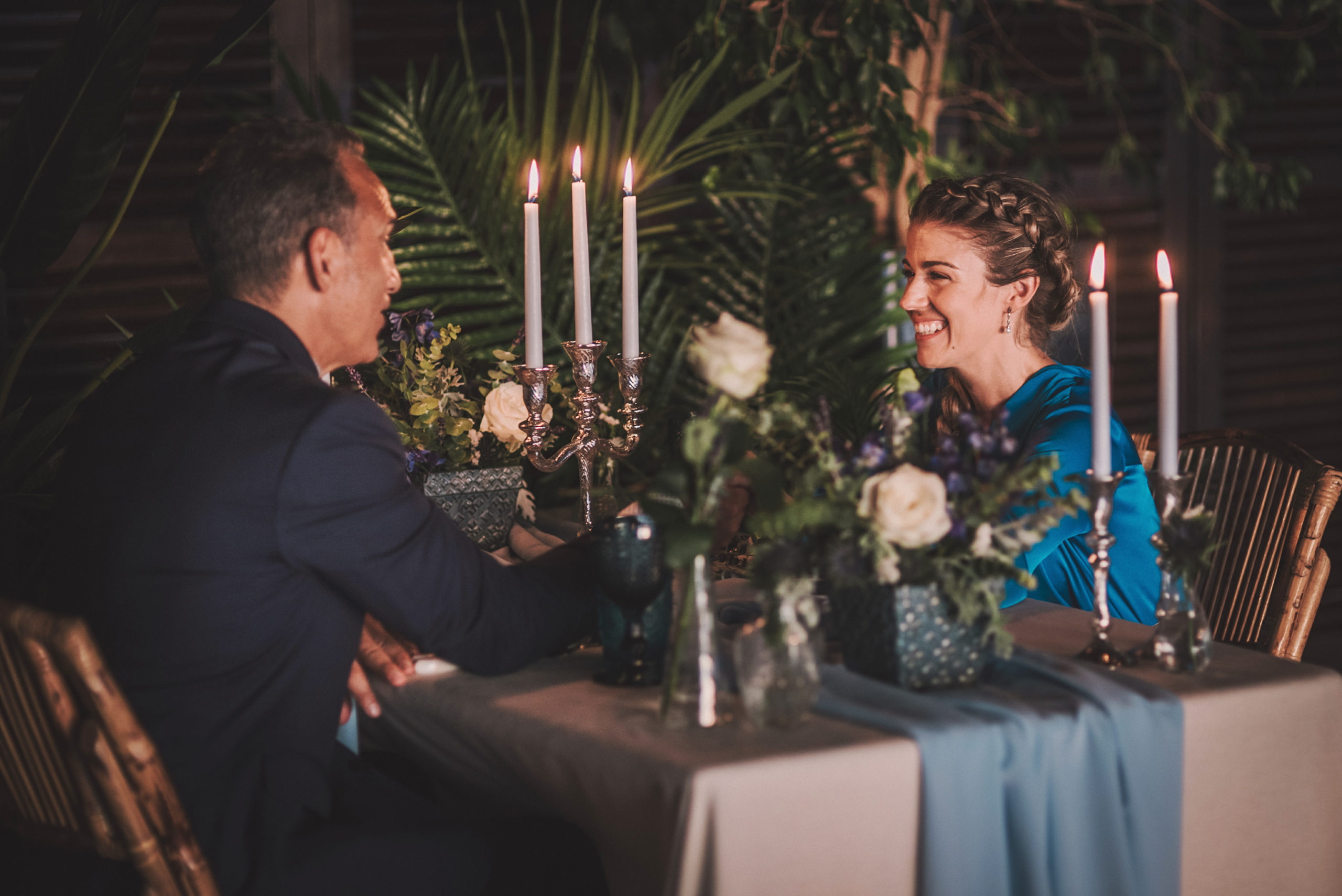 Cena íntima y romántica de pedida de mano