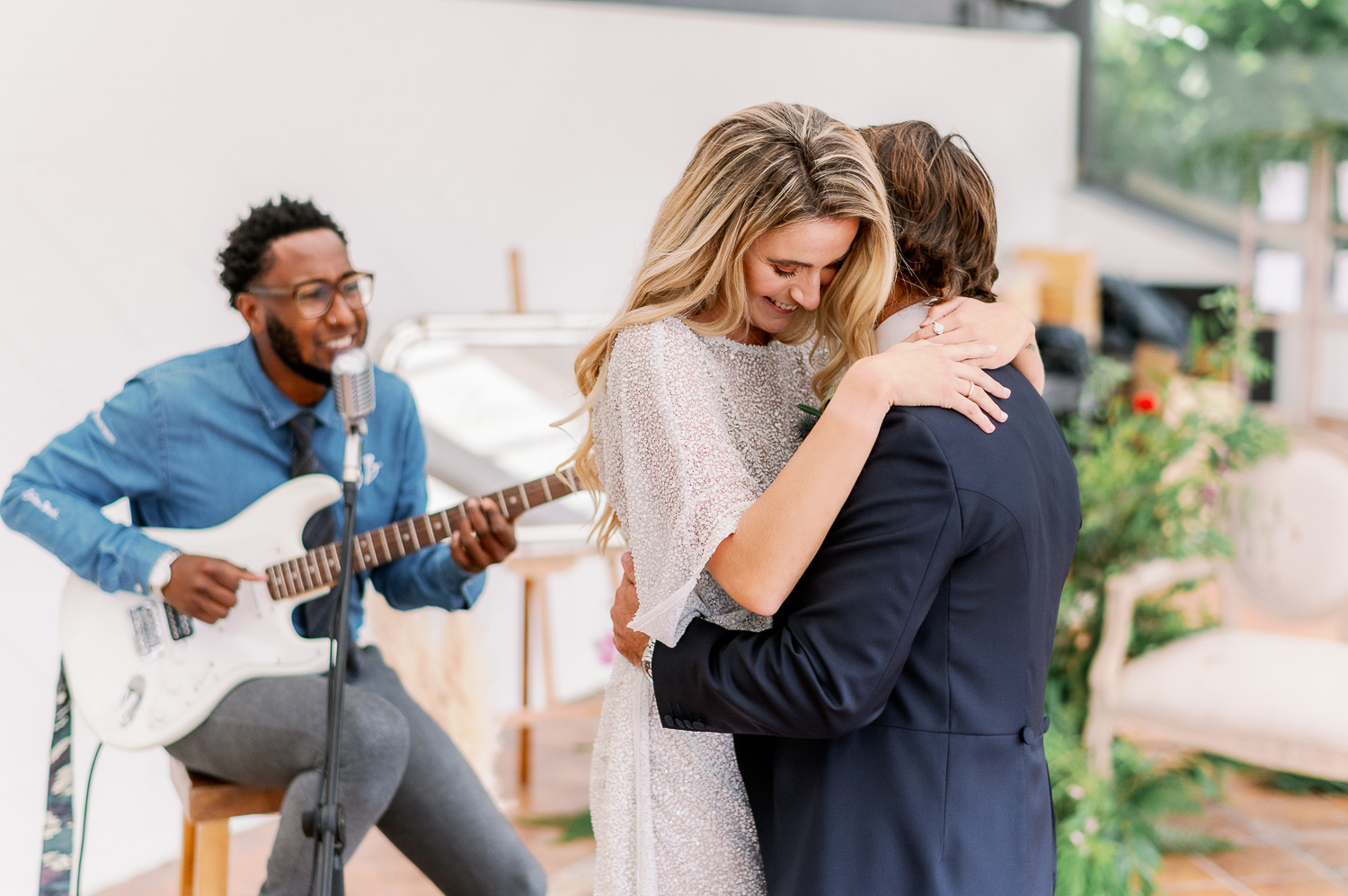 Baile de los novios con Jairom Black de fondo