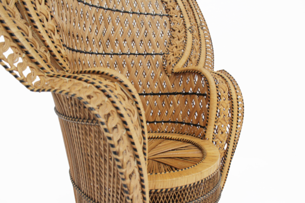 Sillón Emmanuelle trenzado - Imagen 4
