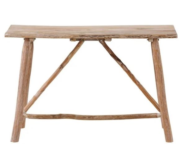 Consola de madera natural - Imagen 2