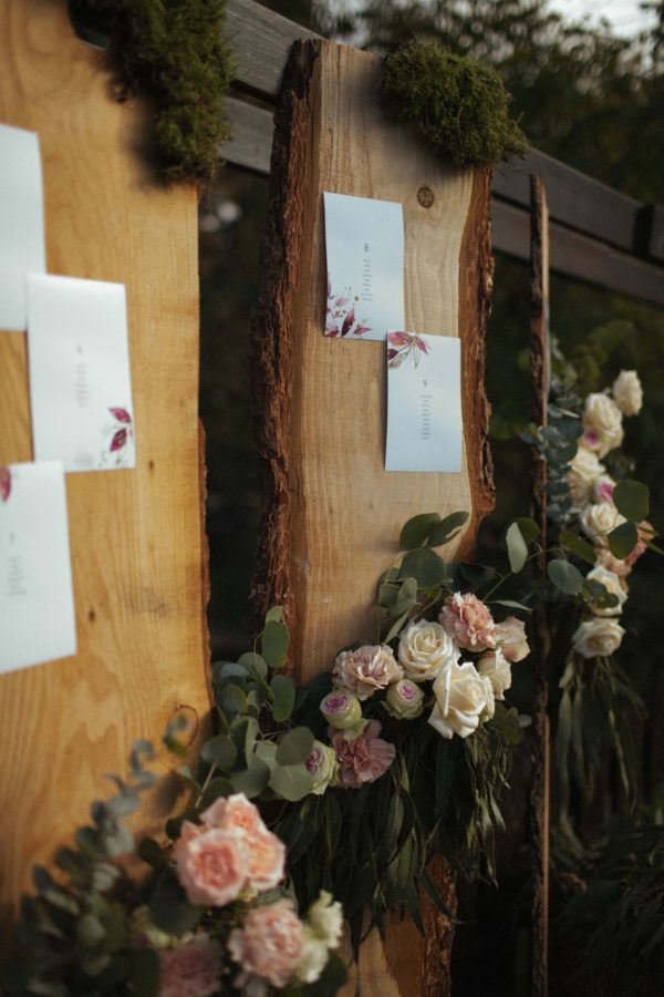 Seating plan tablas de madera natural - Imagen 2
