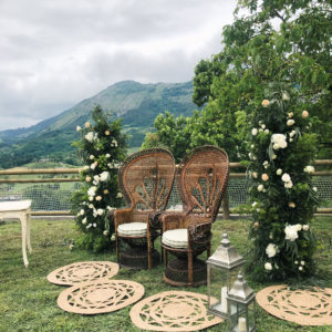 Columnas florales
