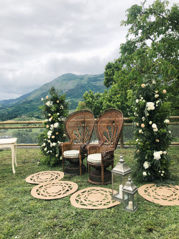Columnas florales