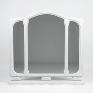 Espejo blanco tres piezas