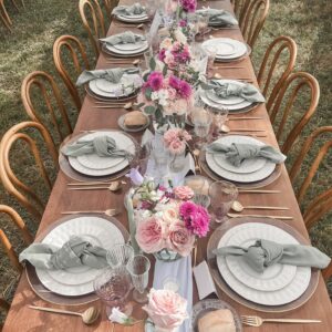 Plato de postre de porcelana